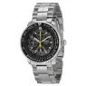 Chronograph Flight Chronograph Steel Black Dial Mens Watch SNA411 seiko flight chronograph steel black dial mens watch sna411